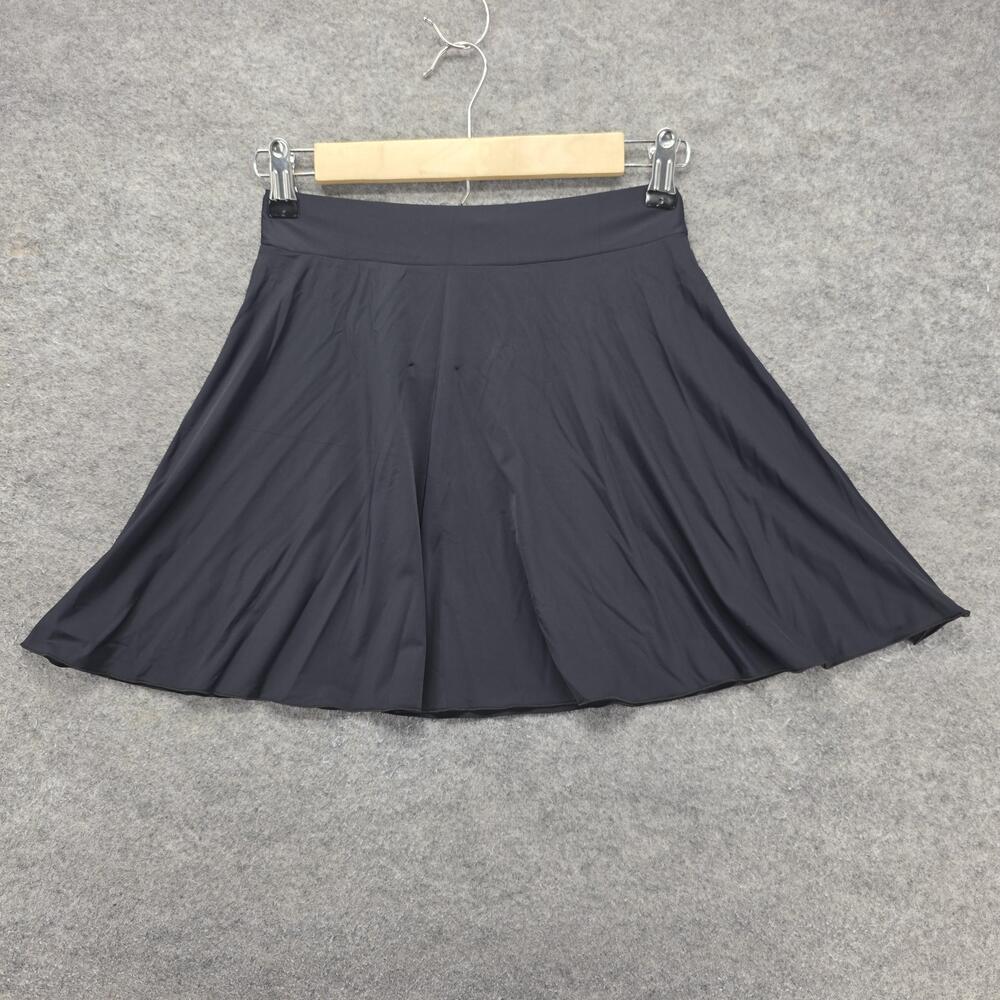 Gianine Bikini Grace Swim Skirt Womens Small Black Beachwear Bottom Stretch